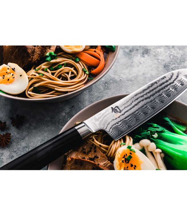 Kai Shun santoku met kuiltjes 18cm DM-0718