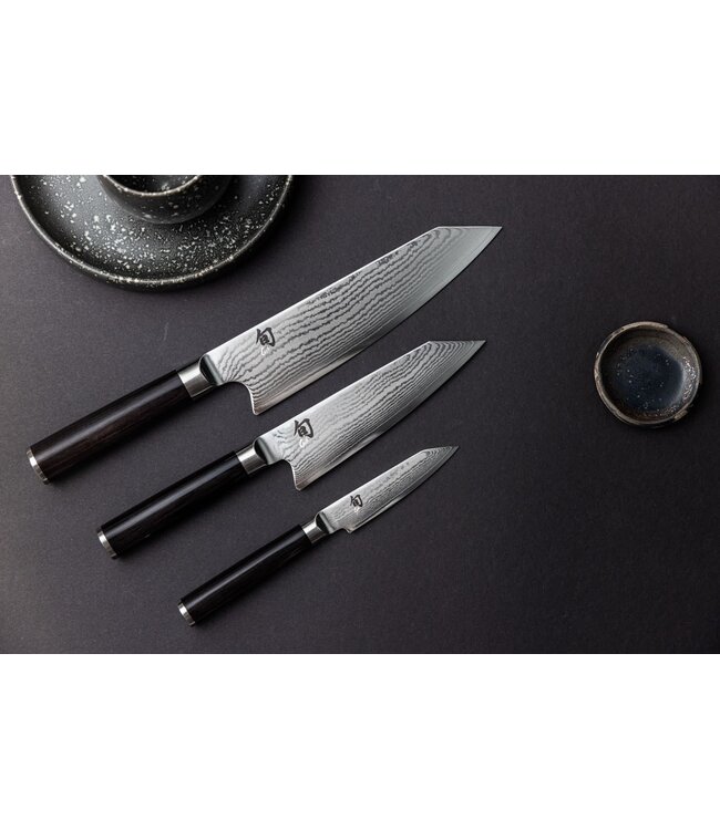 Kai Shun santoku met kuiltjes 18cm DM-0718