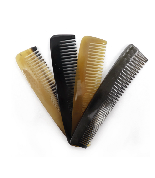 Gentleman Barbier kam hoorn 12.5cm grof en fijne tanden