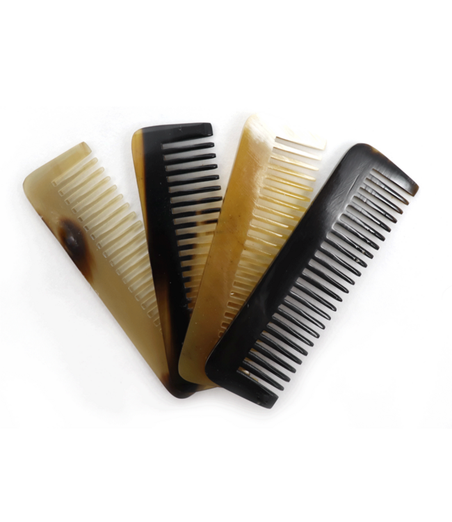 Gentleman Barbier Kam Hoorn 9cm brede tandjes