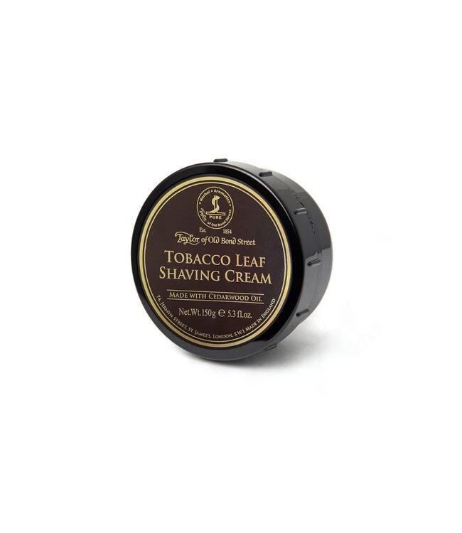 Taylor of Old Bond Street scheercreme - Tobacco Leaf - 150 g