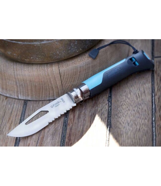 Opinel zakmes N°08 outdoor blauw