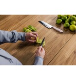 Wusthof Pink Himalayan Salt santoku met kuiltjes 17cm