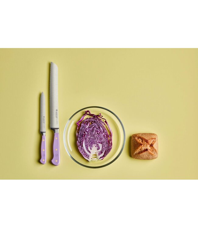 Wusthof Classic Purple Yam worstmes gekarteld 14cm