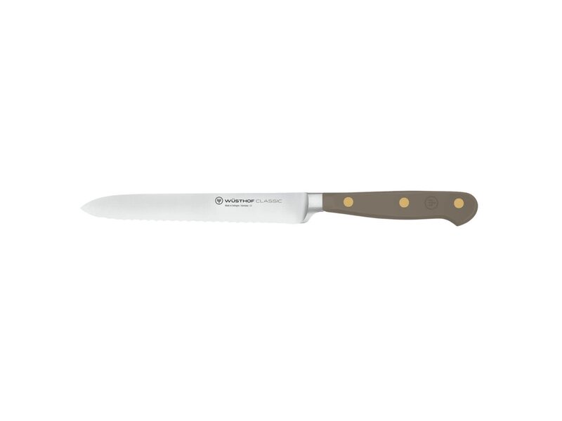 Wusthof Classic Velvet Oyster worstmes met kartel 14cm