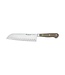 Wusthof Classic Velvet Oyster santoku met kuiltjes 17cm