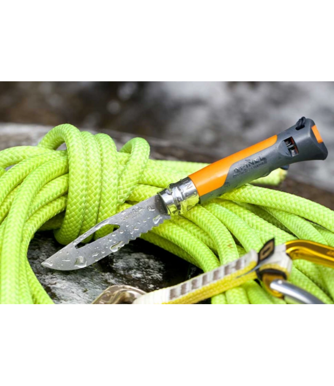 Opinel zakmes N°08 outdoor oranje