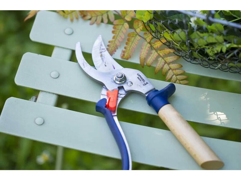Opinel snoeischaar blauw