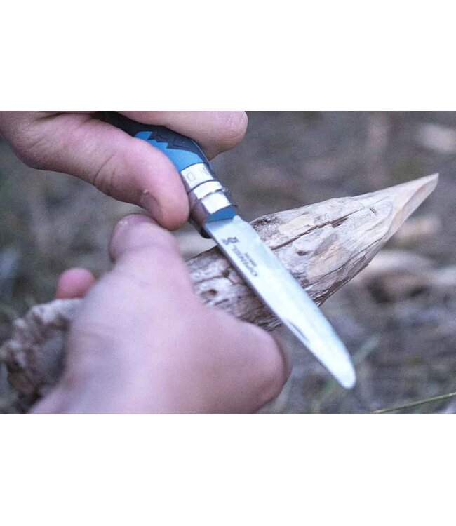 Opinel zakmes N°07 junior outdoor blauw