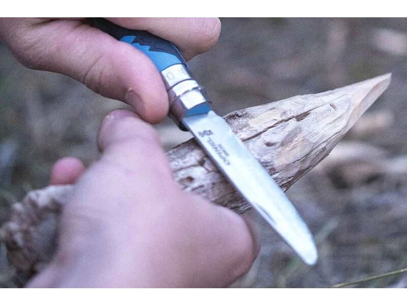 Opinel zakmes N°07 junior outdoor blauw