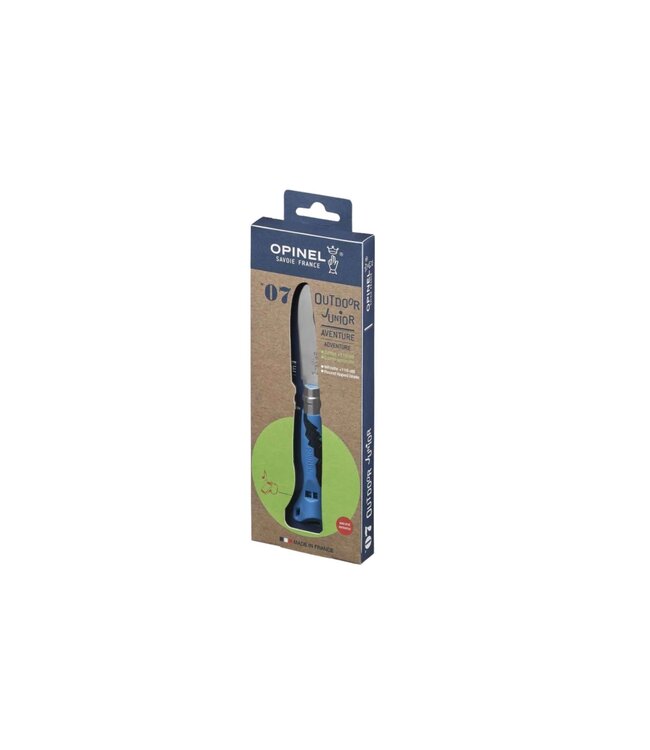 Opinel zakmes N°07 junior outdoor blauw