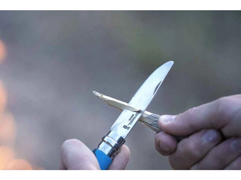 Opinel zakmes N°07 junior outdoor blauw