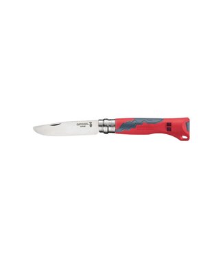 Opinel zakmes N°07 junior outdoor rood