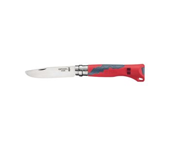 Opinel zakmes N°07 junior outdoor rood