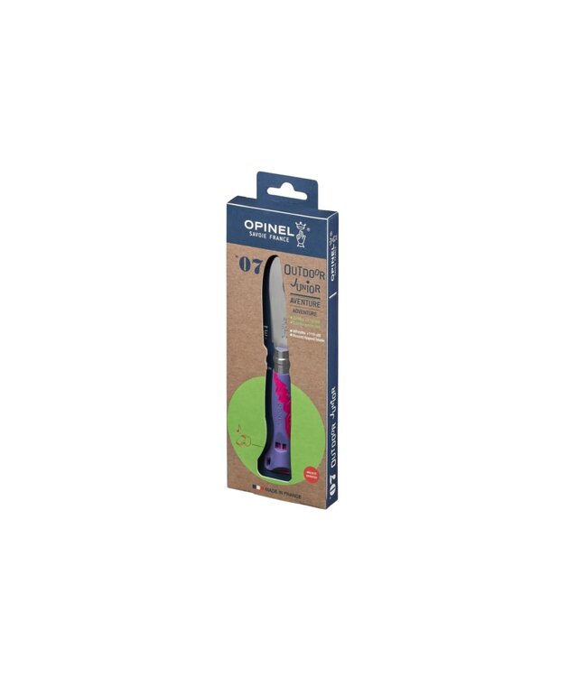 Opinel zakmes N°07 junior outdoor paars