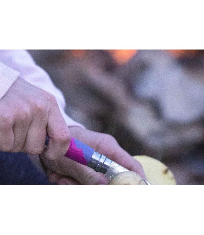 Opinel zakmes N°07 junior outdoor paars