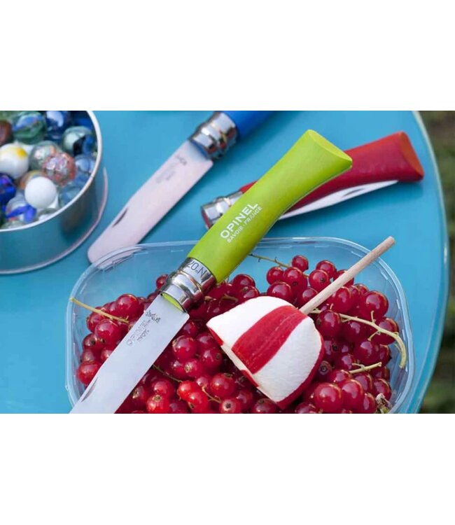Opinel N°07 'My First Opinel' groen