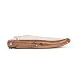 Laguiole en Aubrac 12cm pistache - plein manche - mat