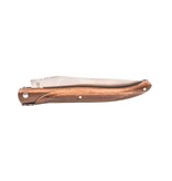 Laguiole en Aubrac 12cm bois d'aubrac - plein manche - mat