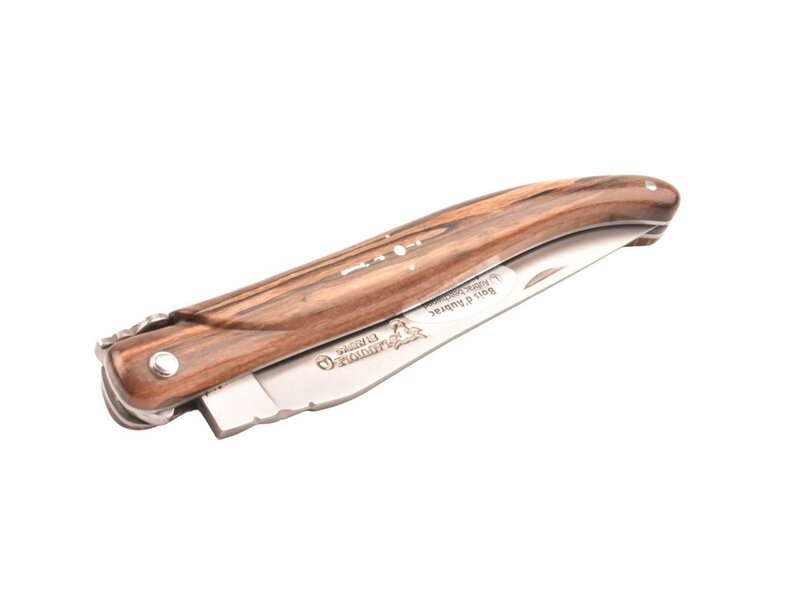 Laguiole en Aubrac 12cm bois d'aubrac - plein manche - mat