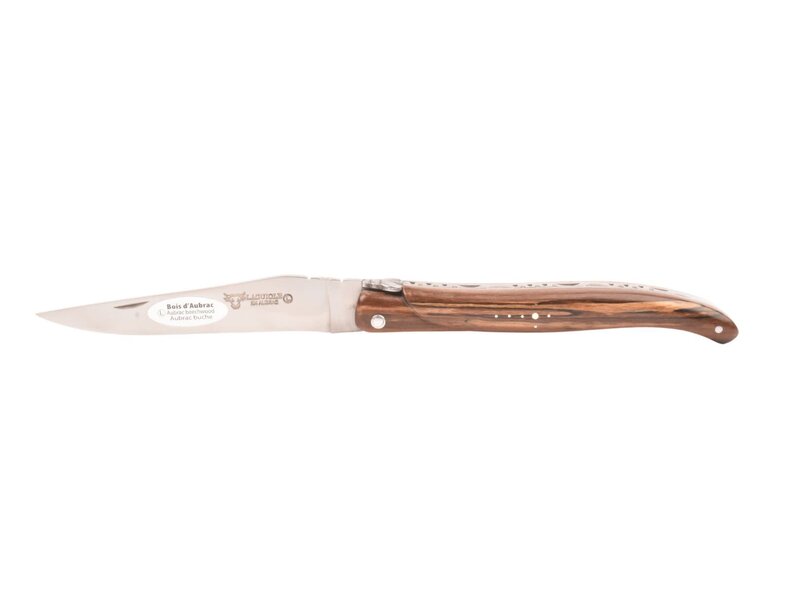 Laguiole en Aubrac 12cm bois d'aubrac - plein manche - mat