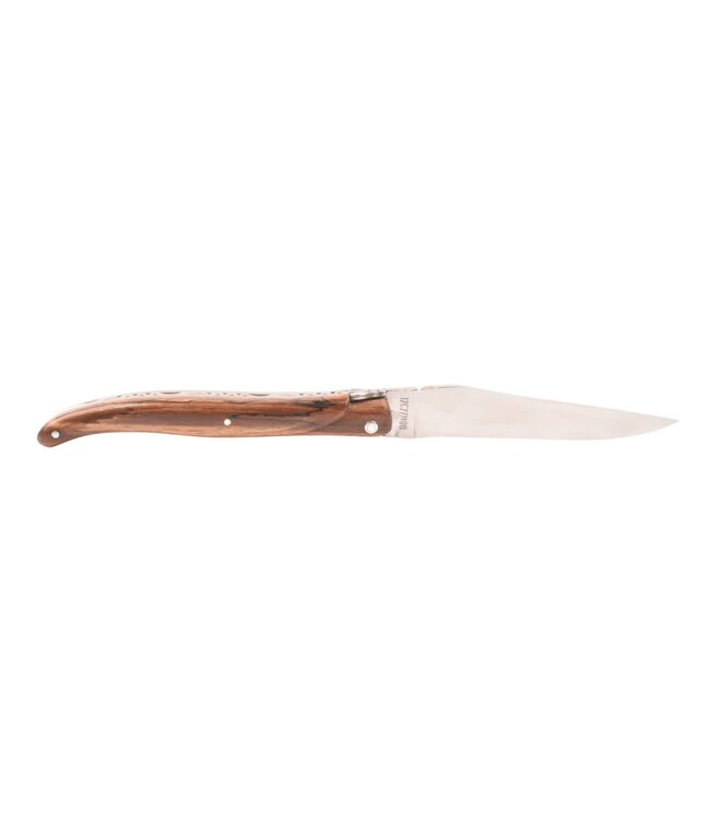 Laguiole en Aubrac 12cm bois d'aubrac - plein manche - mat