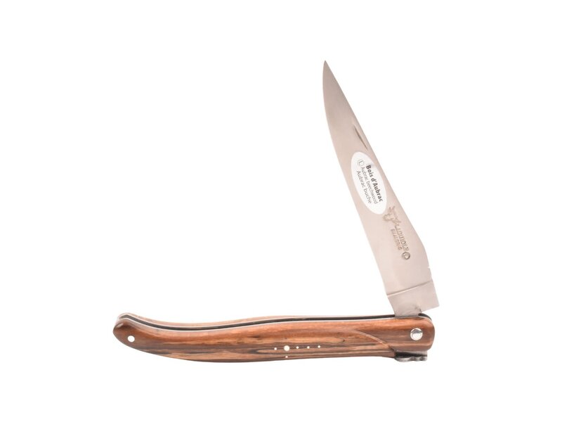 Laguiole en Aubrac 12cm bois d'aubrac - plein manche - mat