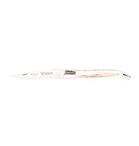 Laguiole en Aubrac 12cm bois de cerf - glanzend