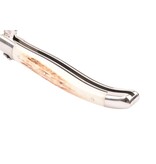 Laguiole en Aubrac 12cm bois de cerf - glanzend