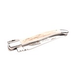 Laguiole en Aubrac 12cm bois de cerf - glanzend