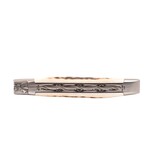 Laguiole en Aubrac 12cm bois de cerf - double platines - mat