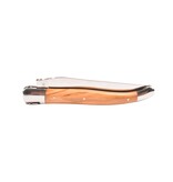Laguiole en Aubrac 12cm olijfhout - glanzend