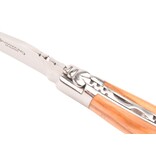 Laguiole en Aubrac 12cm olijfhout - glanzend