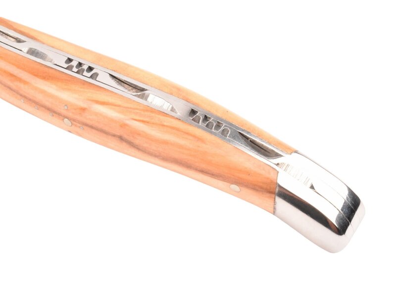 Laguiole en Aubrac 12cm olijfhout - glanzend