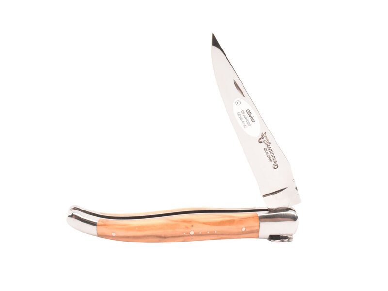 Laguiole en Aubrac 12cm olijfhout - glanzend