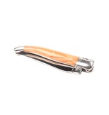 Laguiole en Aubrac 12cm olijfhout - glanzend