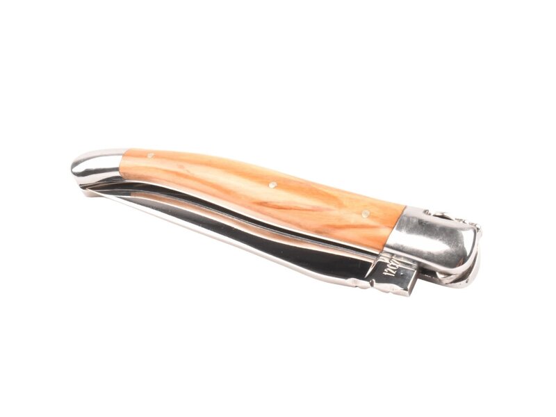 Laguiole en Aubrac 12cm olijfhout - glanzend