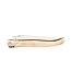 Laguiole en Aubrac 12cm pointe de corne - plein manche - glanzend