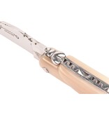 Laguiole en Aubrac 12cm punthoorn - plein manche - mat
