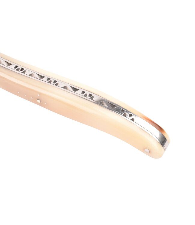 Laguiole en Aubrac 12cm punthoorn - plein manche - glanzend