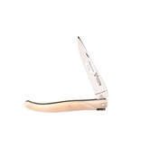 Laguiole en Aubrac 12cm punthoorn - plein manche - mat