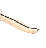 Laguiole en Aubrac 12cm punthoorn - plein manche - mat
