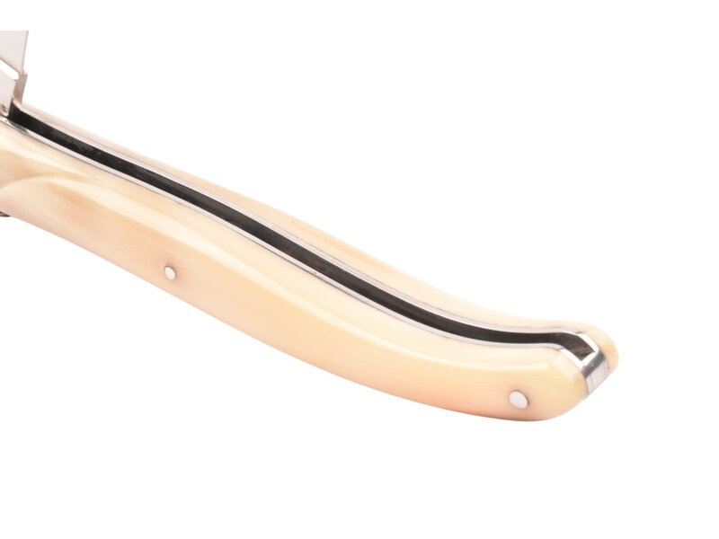 Laguiole en Aubrac 12cm punthoorn - plein manche - mat
