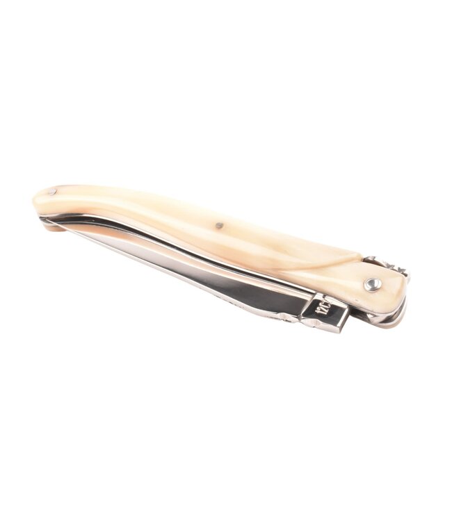 Laguiole en Aubrac 12cm punthoorn - plein manche - mat