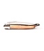 Laguiole en Aubrac 12cm punthoorn - spiraal - double platines - glanzend