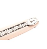 Laguiole en Aubrac "Origine Tour Eiffel" - 12cm elforyn brossé - plein manche