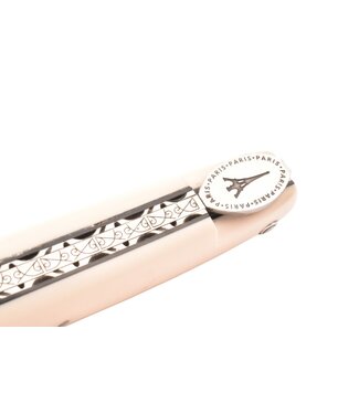 Laguiole en Aubrac "Origine Tour Eiffel" - 12cm elforyn brossé - plein manche