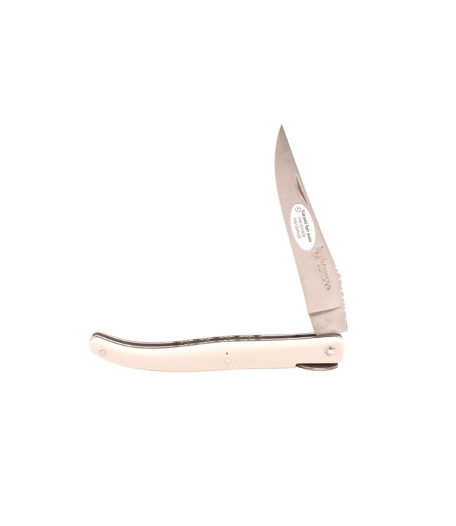 Laguiole en Aubrac "Origine Tour Eiffel" - 12cm geborsteld elforyn - plein manche