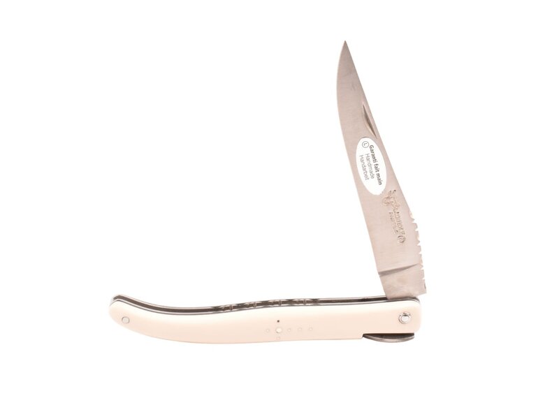 Laguiole en Aubrac "Origine Tour Eiffel" - 12cm elforyn brossé - plein manche