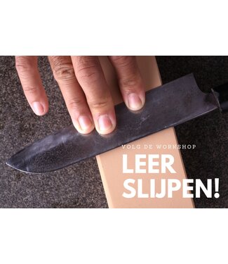 WORKSHOP SLIJPEN - zaterdag 4/04/2026 - 11-13u